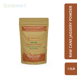 SDPMart Premium Natural Raw Cane Jaggery (Nattu Sakkarai) - 1 Pfund | KOSTENFREIER VERSAND | Plastikfreie Verpackung