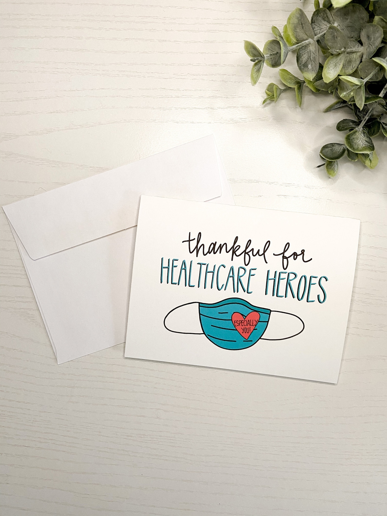Healthcare Hero Thank You Card Healthcare Worker Etsy