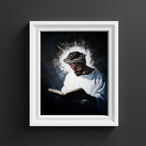 Jesus Christ wall art Painting Jesus Portrait Jesus Modern Christian Art Unique Catholic Gift Jesus Christ Picture Wall Art Prints Download