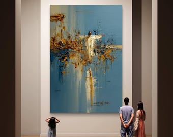 キリスト教抽象芸術：「エノクは神とともに歩んだ。」主とともに歩む