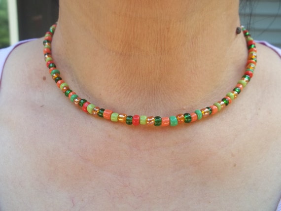 16 Inch Choker Necklace With Different 