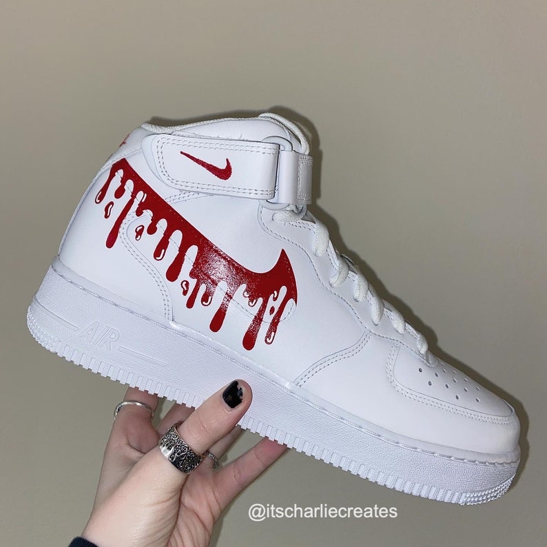 custom mid top air force ones