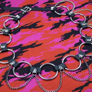 O Ring Belt With Chains *Made to Order*