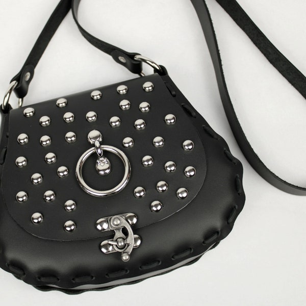 Leather Studded Bag *Made to Order*