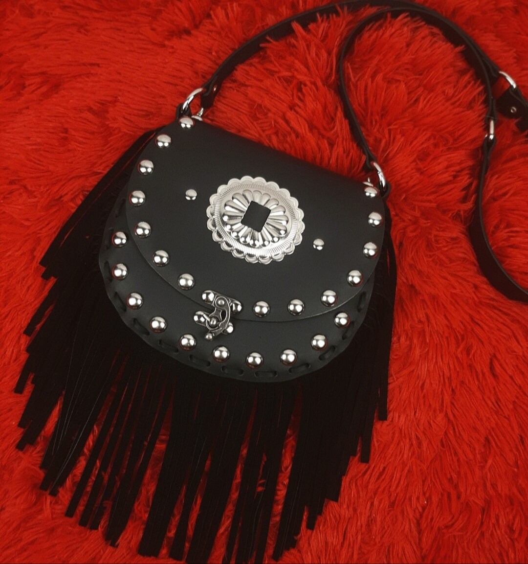 Fringe Bag Black main image 1