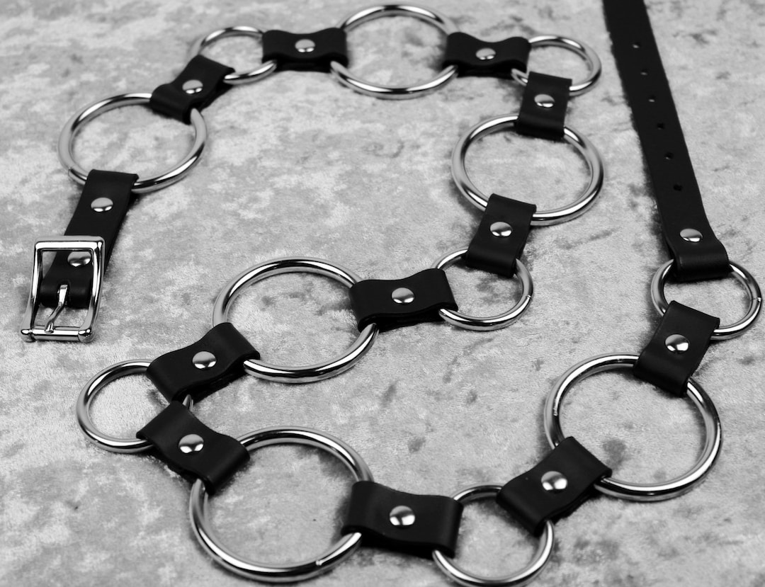 Leather O Ring Belt Version 2 Etsy