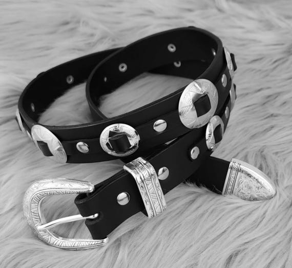Round Concho Belt II *made to Order* - Etsy