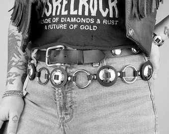 Concho et O Ring Belt II (Fabriqué sur commande)
