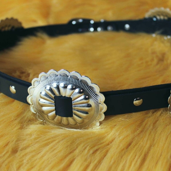 Large Concho Belt Etsy