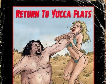 Return to Yucca Flats Desert Man Beast (DVD) B-Movie Horror BAD! Hayes SIGNED