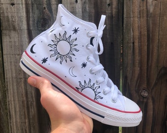 Custom "Sunny Night" Converse