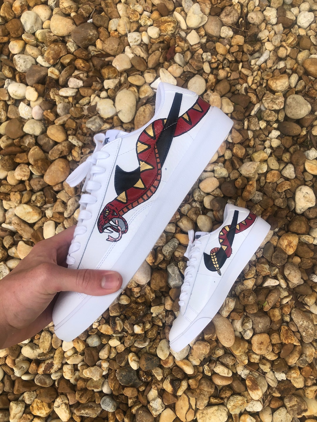 Pink rattlesnake jordans best sale