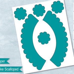 Cupcake Wrapper and Topper Blank Template, Cupcake Stickers Wraparound, Create Design Your Own, PsD, PNG, SVG, Dxf, MS Word Format