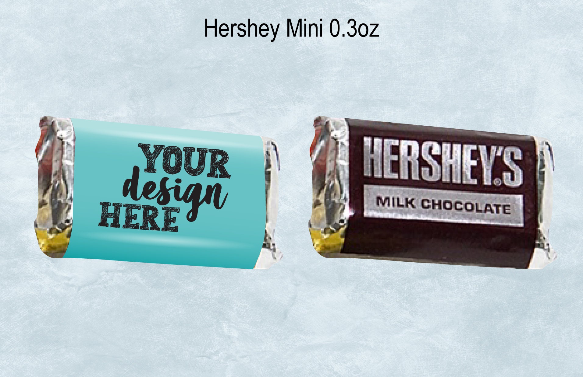 hershey miniatures wrappers template free