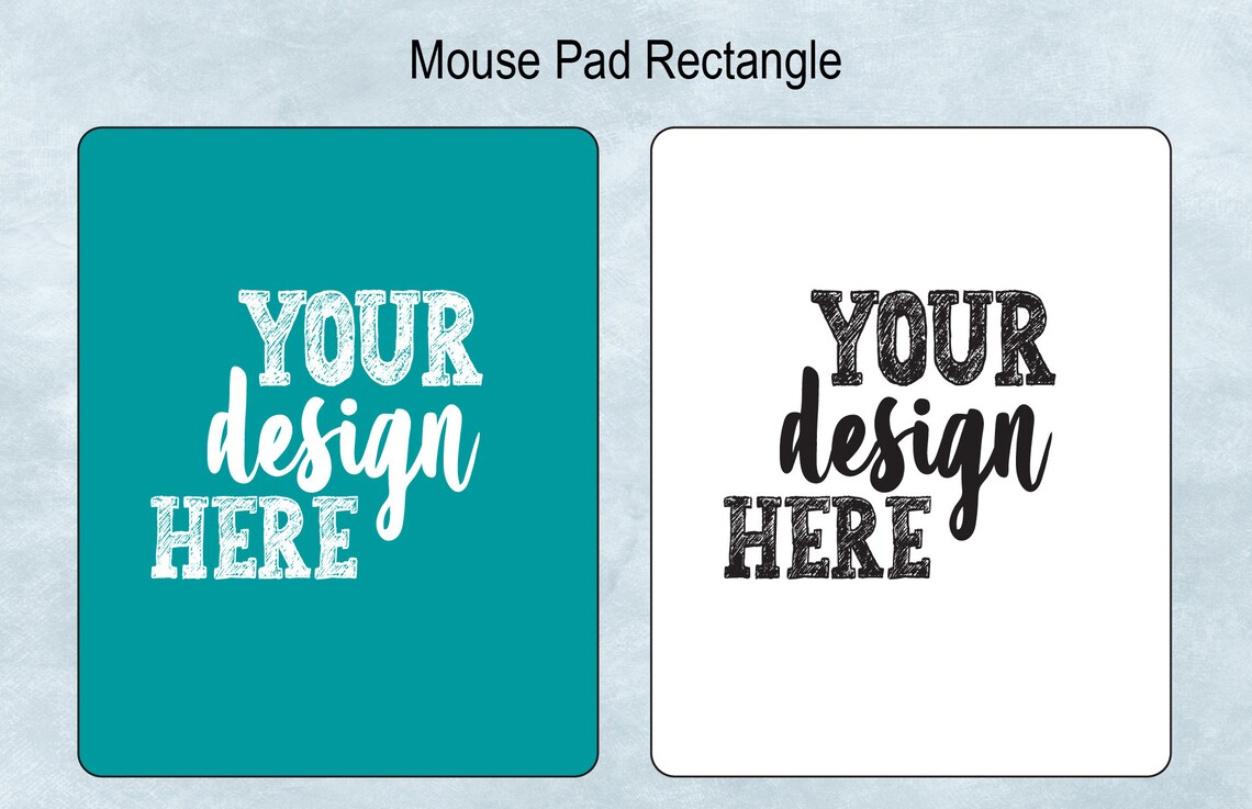 Rectangle Mouse Pad Template DIY Sublimation Mouse Pad - Etsy