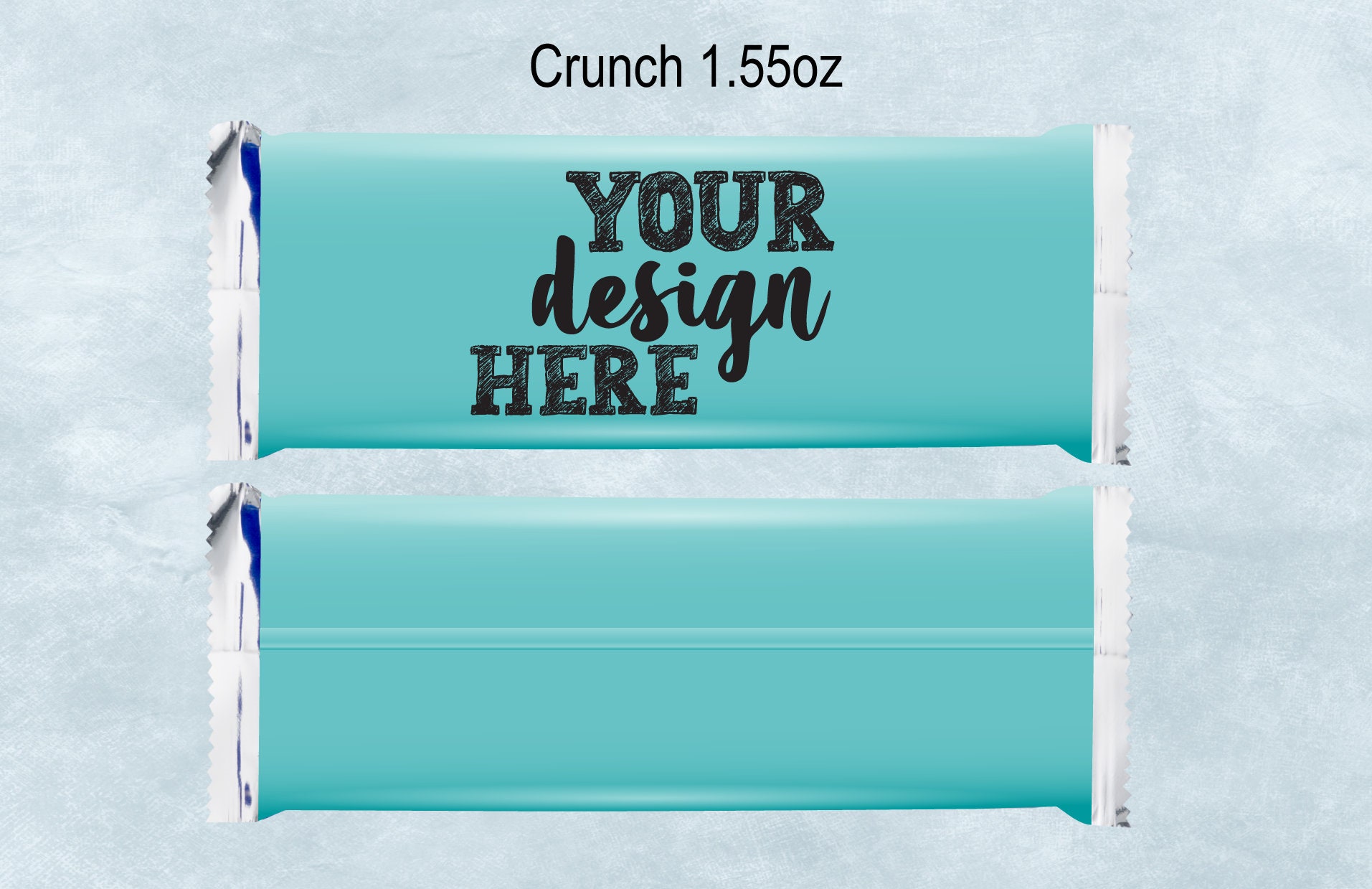 Crunch 1.55oz 43.9g Wrapper Template Crunch Sticker Label - Etsy.de