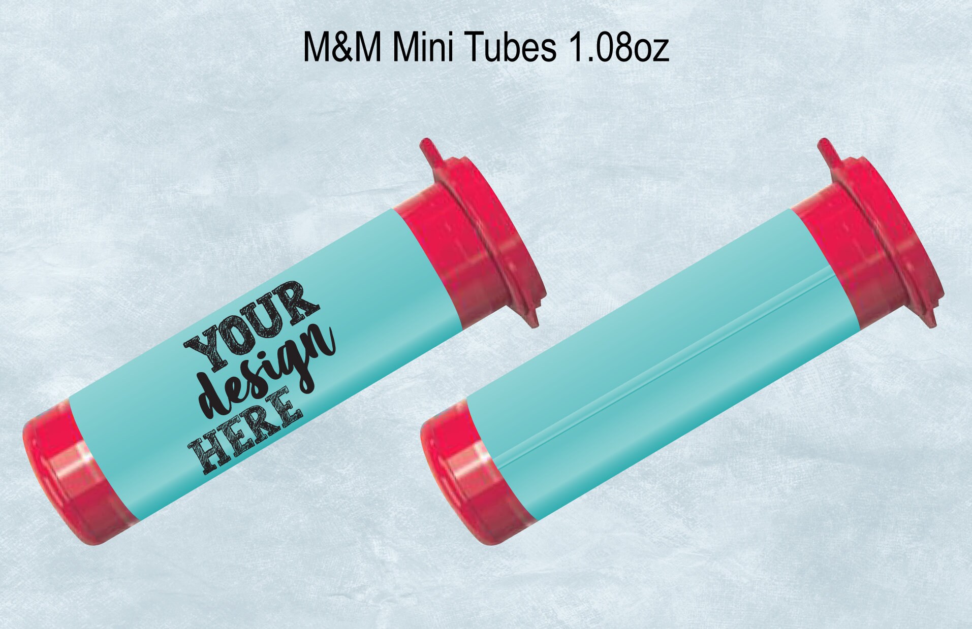 Candies Mini's Tube Label 1.08 Oz 30.6g