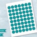 1 Inch Circle Blank Template, 25 Mm Round Sticker Collage, 1 ...