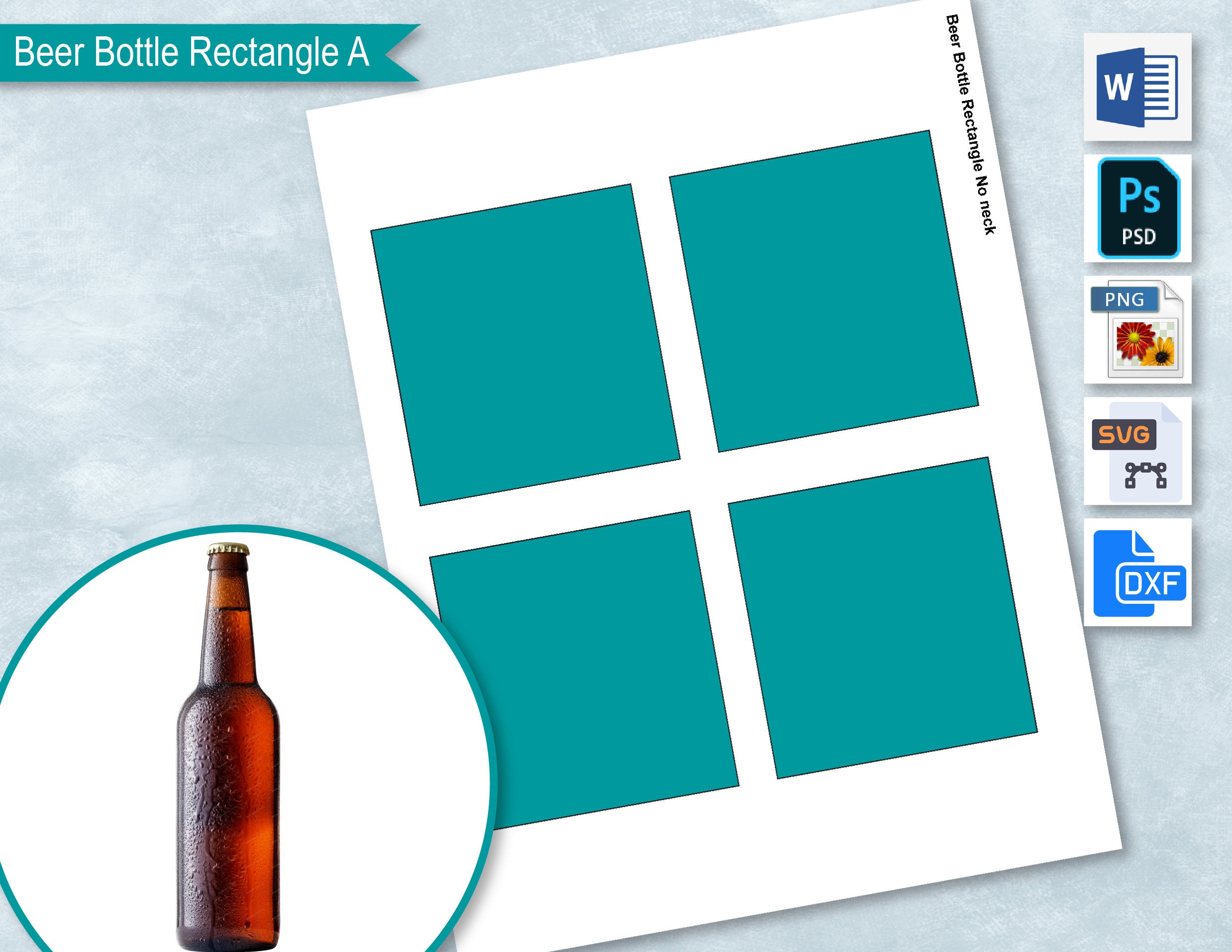 Design own beer bottle labels