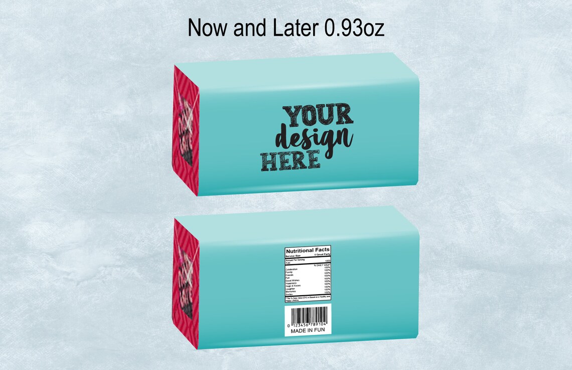 now and later candy cards