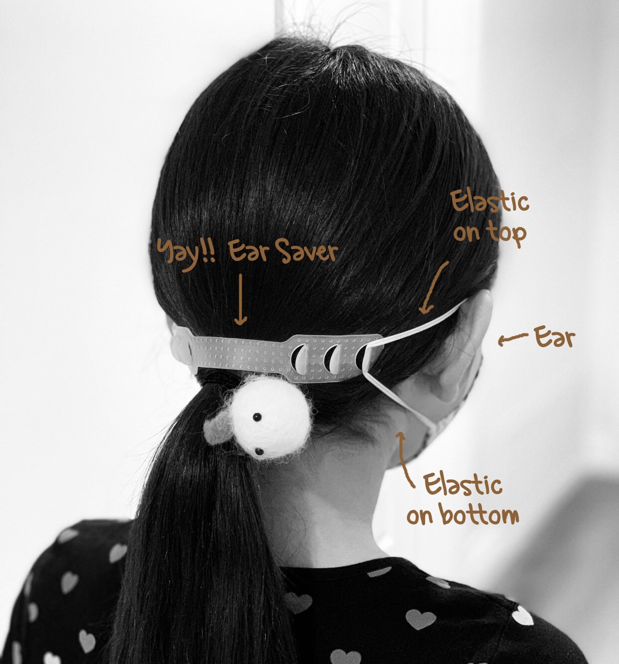 Ear Savers, Adjustable Ear Guards, Ear Loop Extender, Mask Ear ...