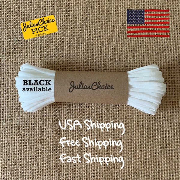 10 Yard | 20 Yard 4mm White or Black Flat Soft Elastic Cord DIY USA Stock Latex Free.