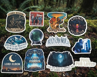 Lord Huron Sticker Pack, Lord Huron Variety Stickers , Lord Huron Sticker