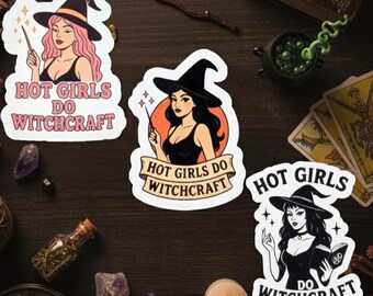 Hot Girls Do Witchcraft sticker
