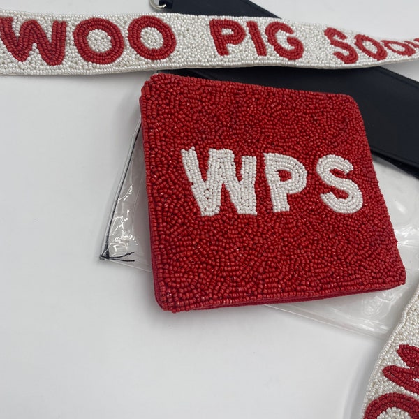 Razorback Beaded Bag Strap Etsy