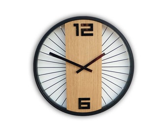 Harlem wall clock, unique loft clock, bicycle wheel, original gift, surprise