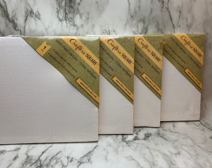 Blank Canvas Plain Canvas for Painting Painting Materials Etsy