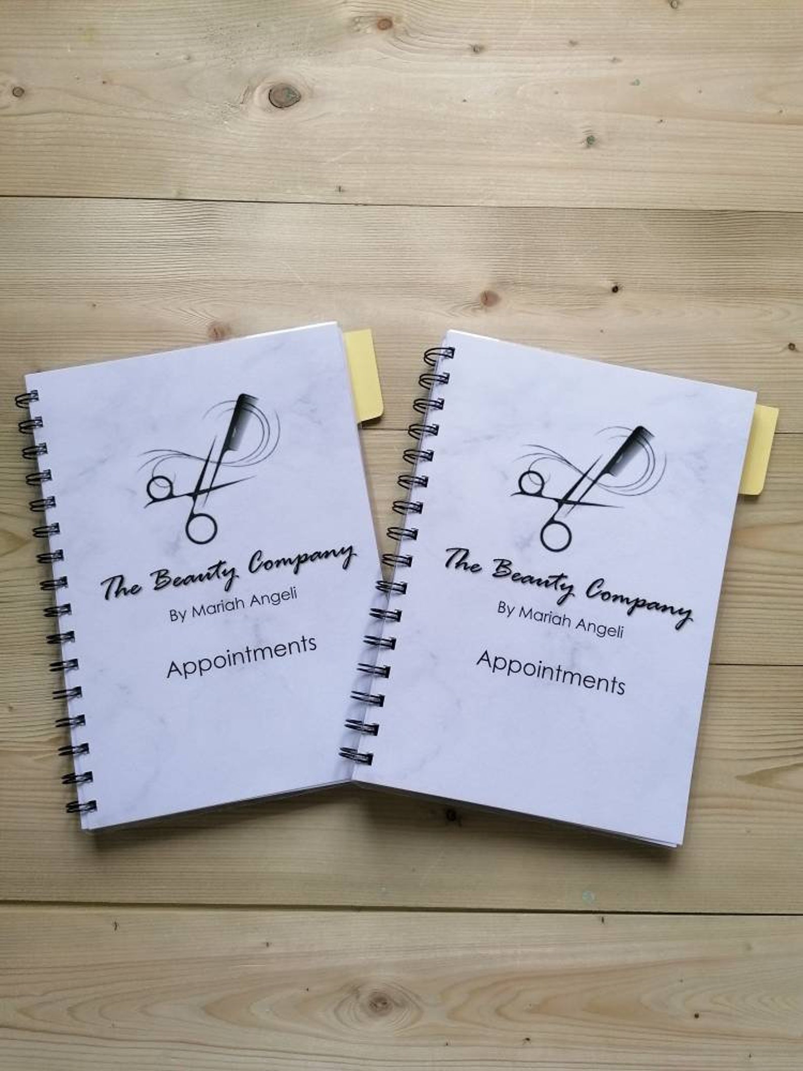 Personalised Salon Appointment Book Hair and Beauty Booking Etsy