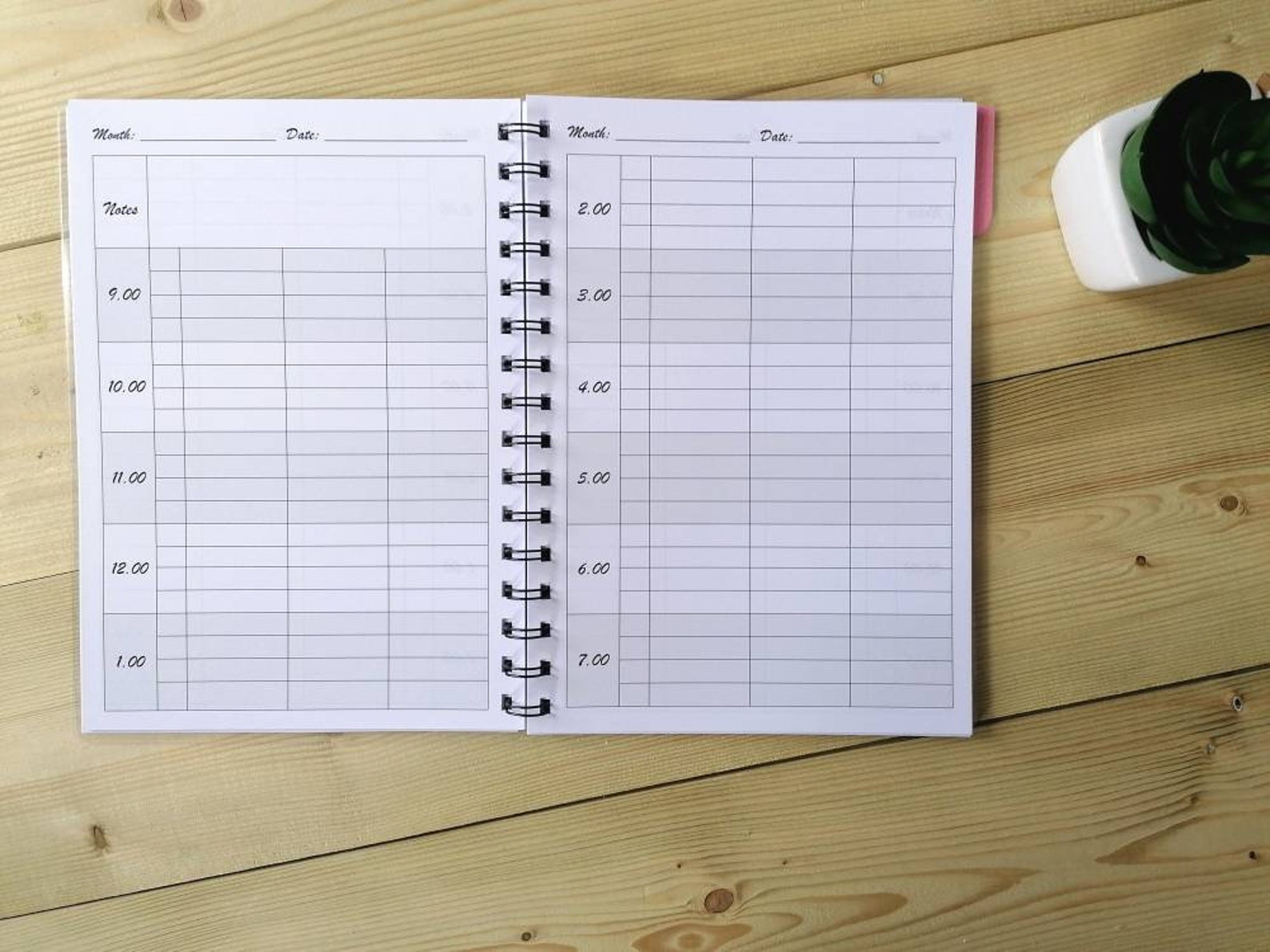 Personalised Salon Appointment Book Hair and Beauty Booking - Etsy UK