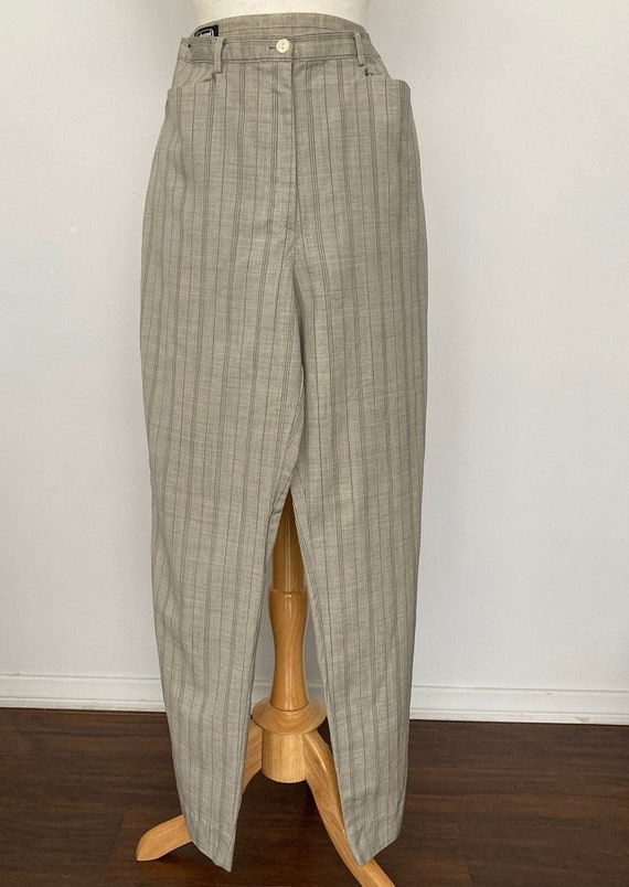 1980's Vintage "Cacharel" High Waist Trousers pan… - image 1