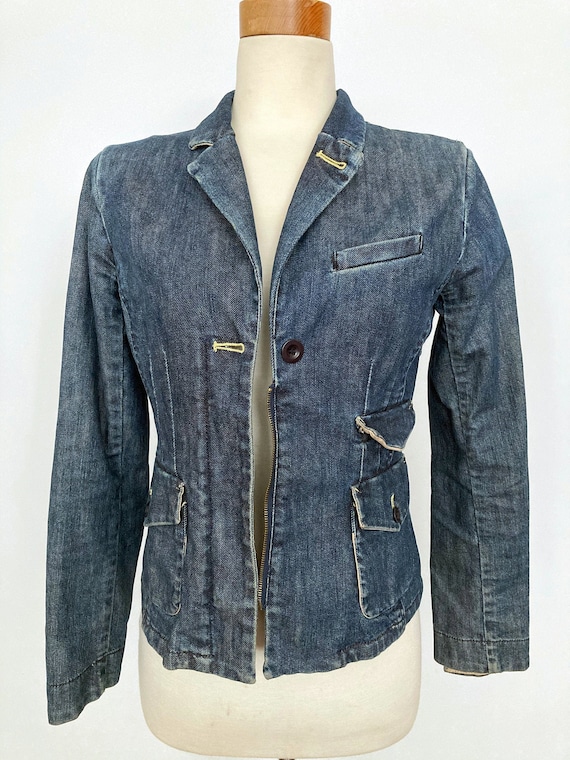 1990s LOUIE Denim Women Jacket