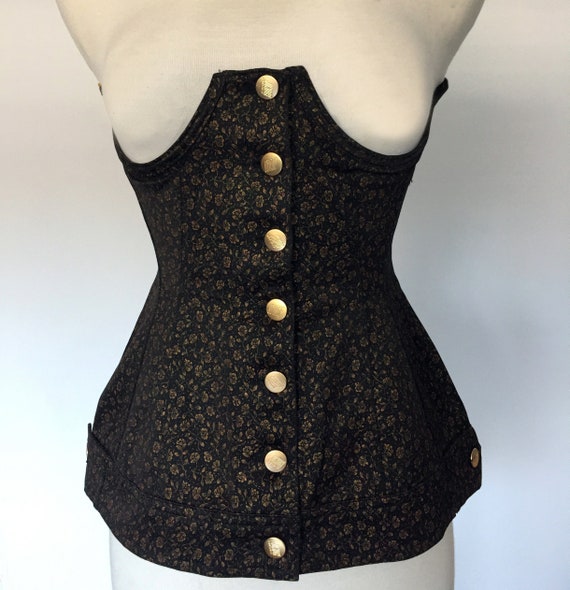 1990s * JP GAULTIER JUNIOR * Lace Up Corset *