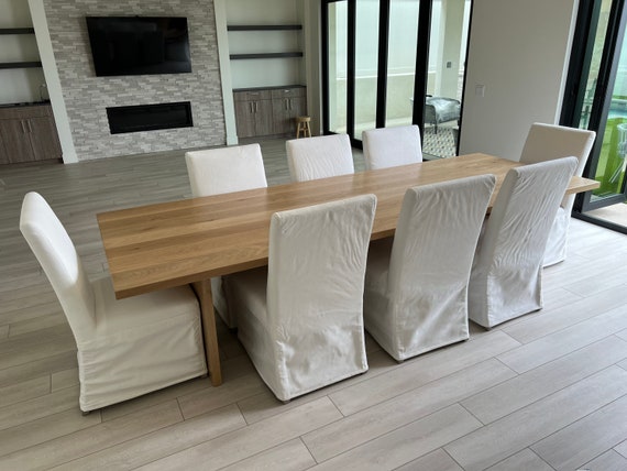 AMALFI Solid White Oak Custom Made to Order FREE QUOTE Dining