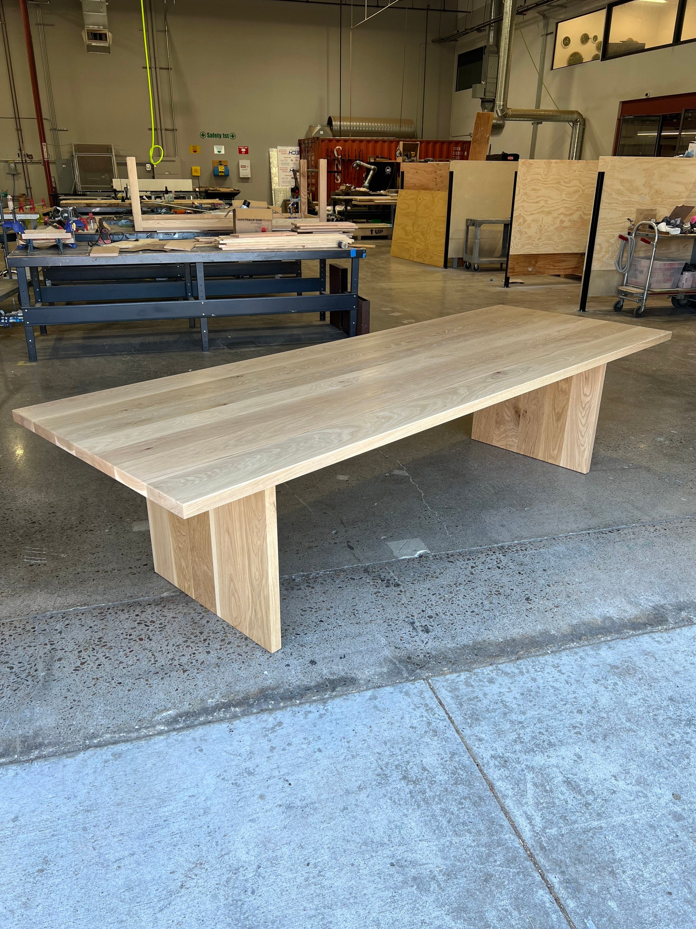 AMALFI Solid White Oak Custom Made to Order FREE QUOTE Dining