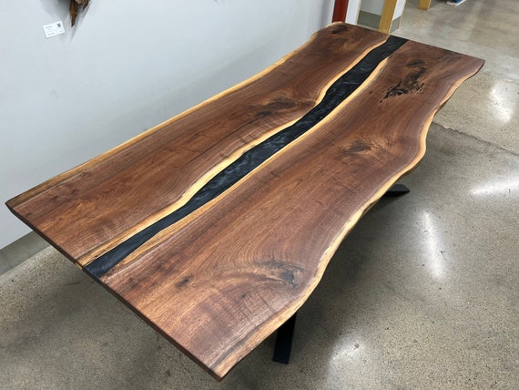 Cottonwood Epoxy Conference Table - Barn Born Furniture