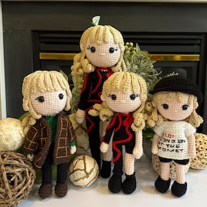 Handmade Crochet Dolls, Perfect Gift for her.
