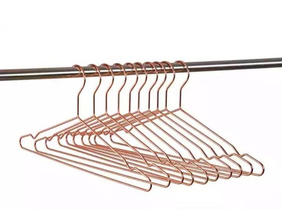 Copper/rose Gold Coat Hangers. Suit Hangers. Trouser Hangers