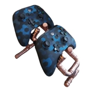 The Original Handmade copper pipe xbox/playstation/nintendo gamers gaming Double stand /Double Docking station. ©2021.CopperCreations20