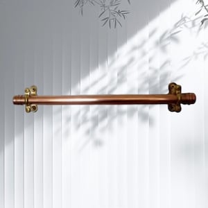 Handmade copper pipe towel rail 15mm + brass fittings various lengths
