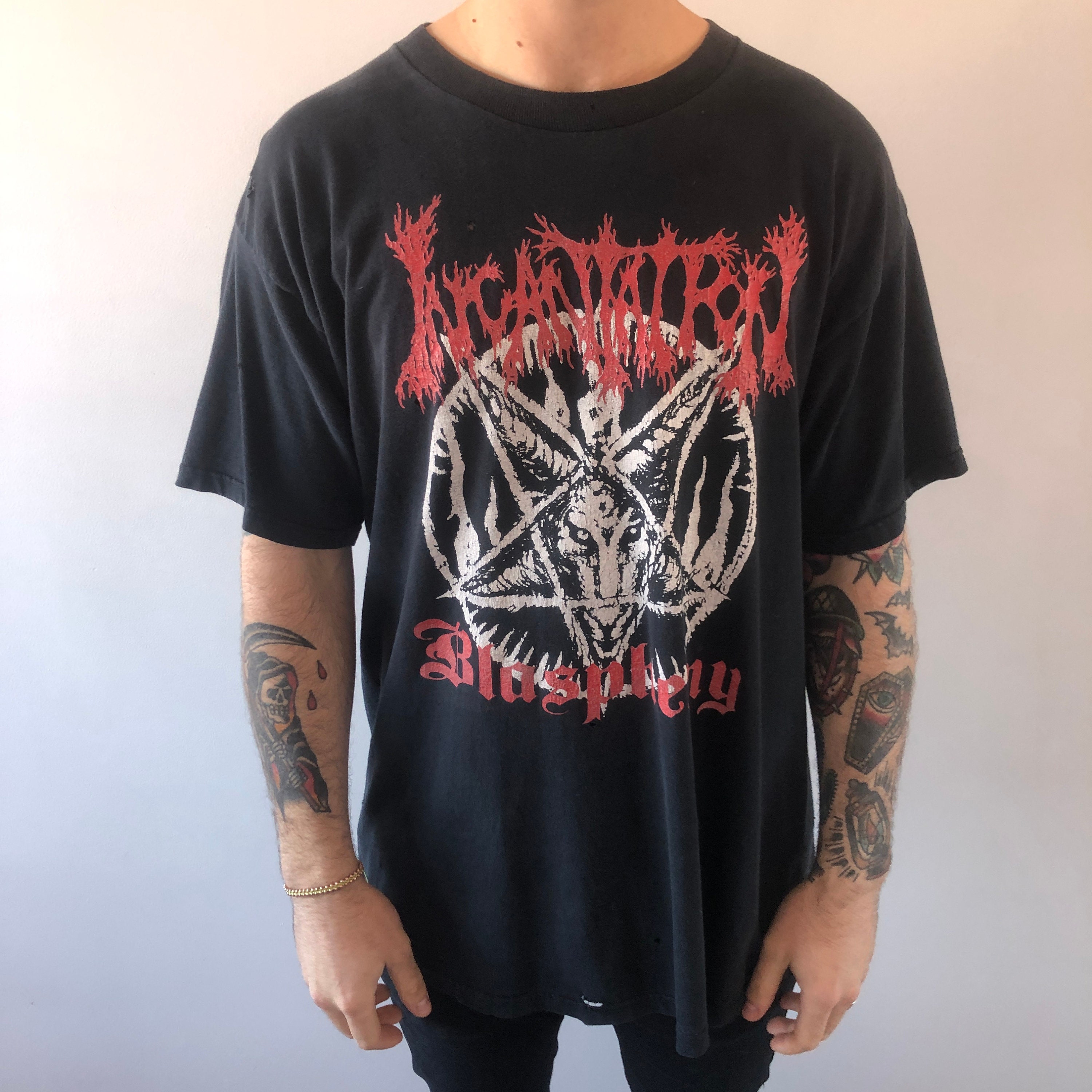 Vintage Incantation Tour T-shirt - Etsy