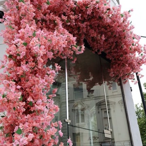Artificial soft rose garland bougainvillea flowers Free shipping image 6