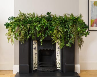 1.2m - 4ft Lush Mix Greenery Garland | Water and UV proof Artificial Foliadge | Wedding Arch | Worldwide Duties INCL