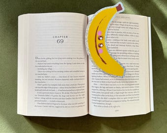Banana Bookmark! | Cute Bookmark | Gift For Book Lover | Book Club | Female Book Club