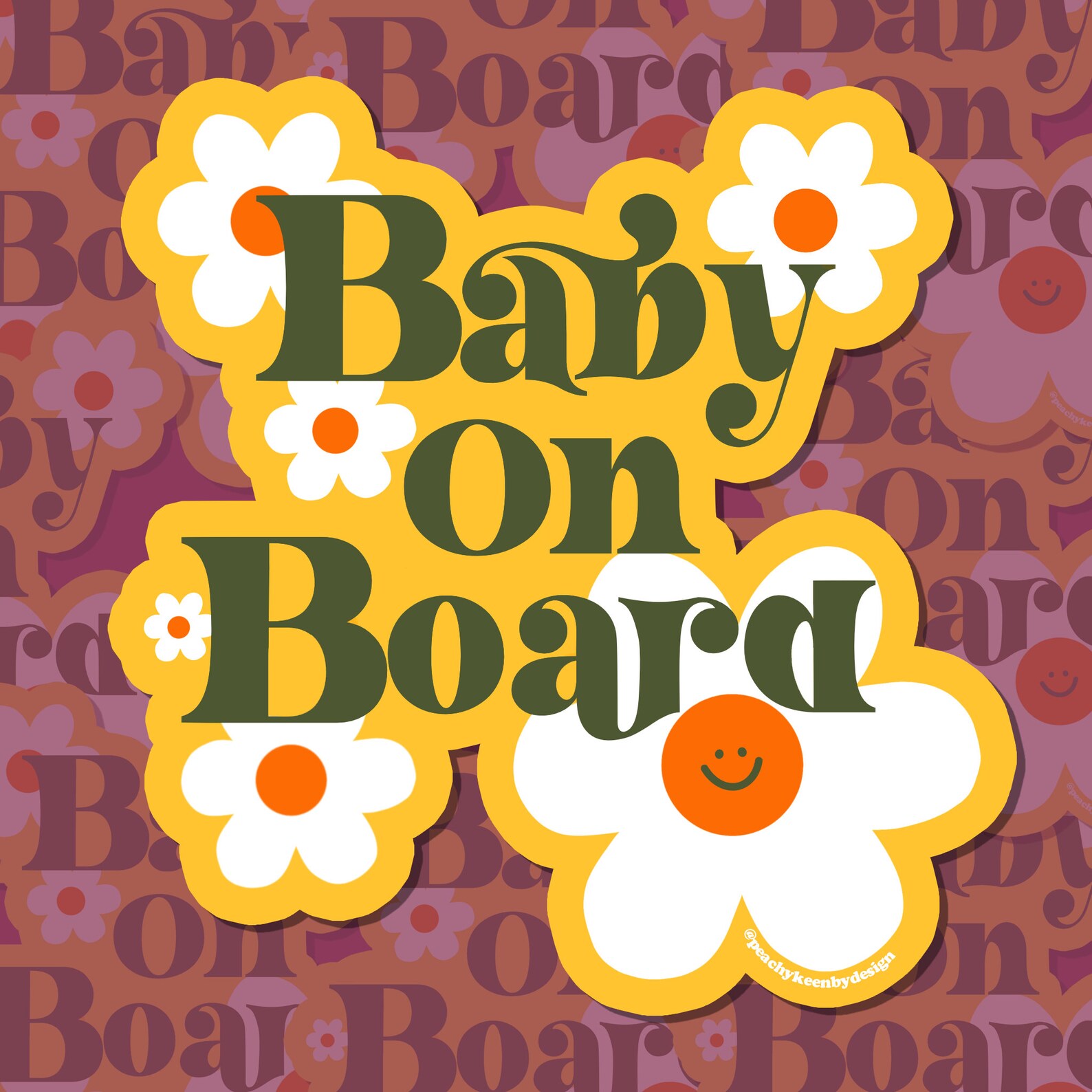Baby on Board & Babies on Board Fridge Car Etsy