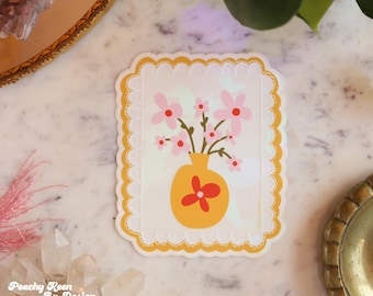 Rainbow Suncatcher Window Film- Stamp | Prism Light Catcher • Rainbow Maker • Window Decor • Peachy x Golden Hour Collab 4.5"