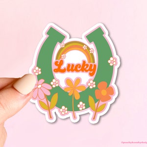 MAGNET Lucky | Fridge Car Magnet, Decorative Magnet, Car Decal, Weatherproof Magnet  4&quot;